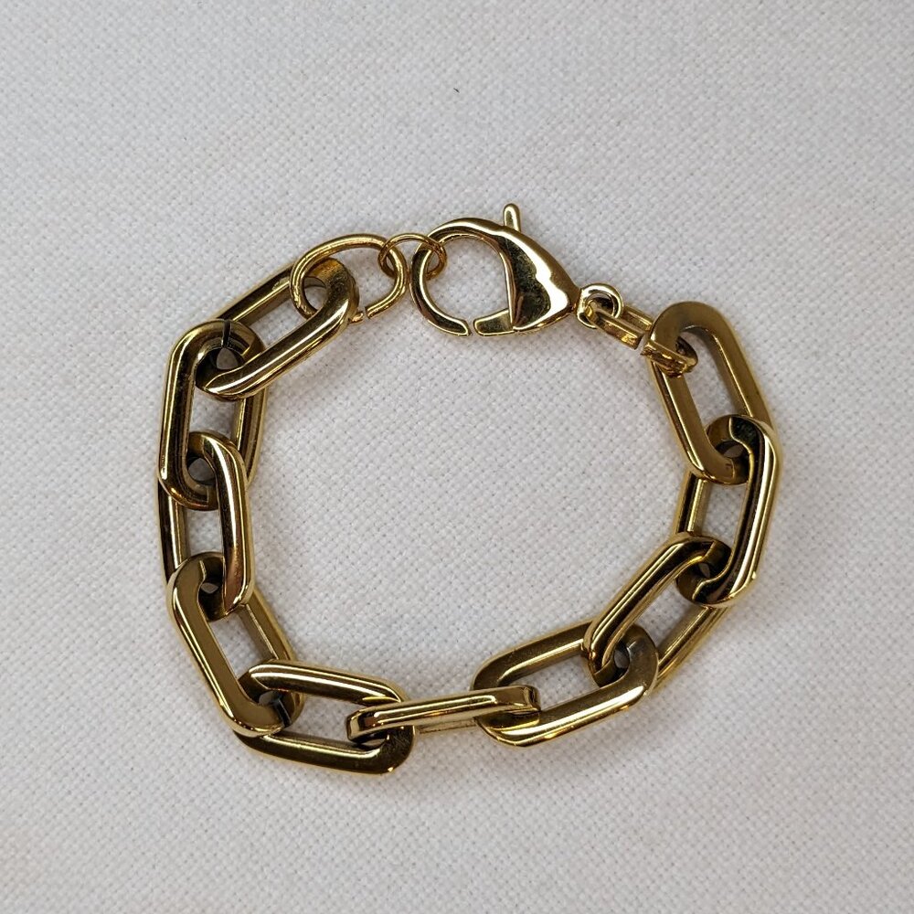 Gage Oversized Link Bracelet